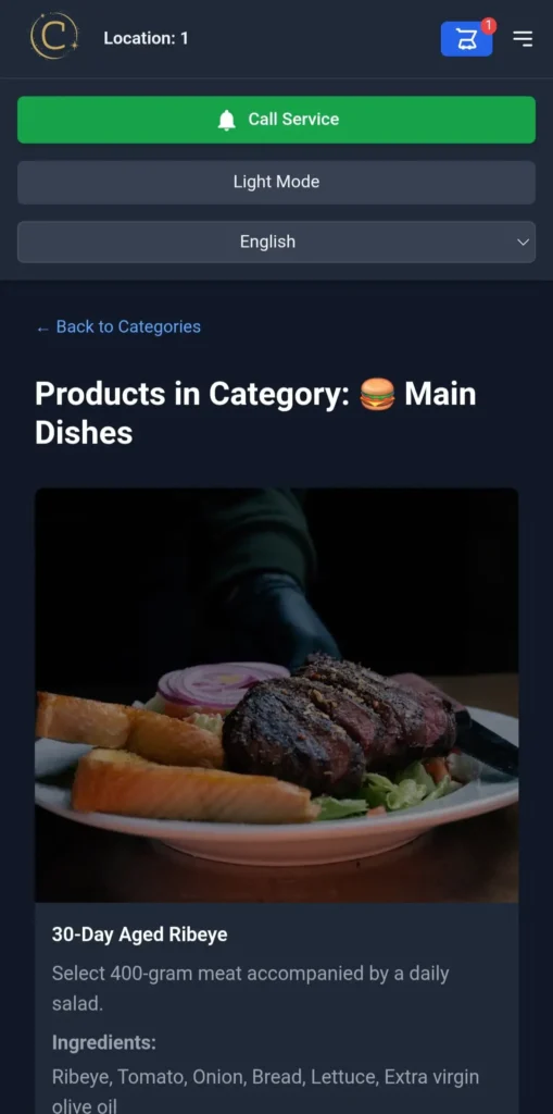 Ψηφιακό μενού HQmenu πανελλαδικα και σε ολο τον κοσμο. ευκολη διαχειρηση και παραγγελιοληψια σε μοναδικη τιμη